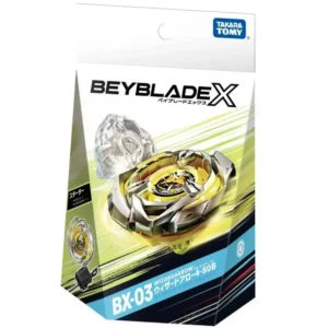 Toupie Beyblade X BX-03 Starter Wizard Arrow 4-80B avec Lanceur – Takara Tomy Original