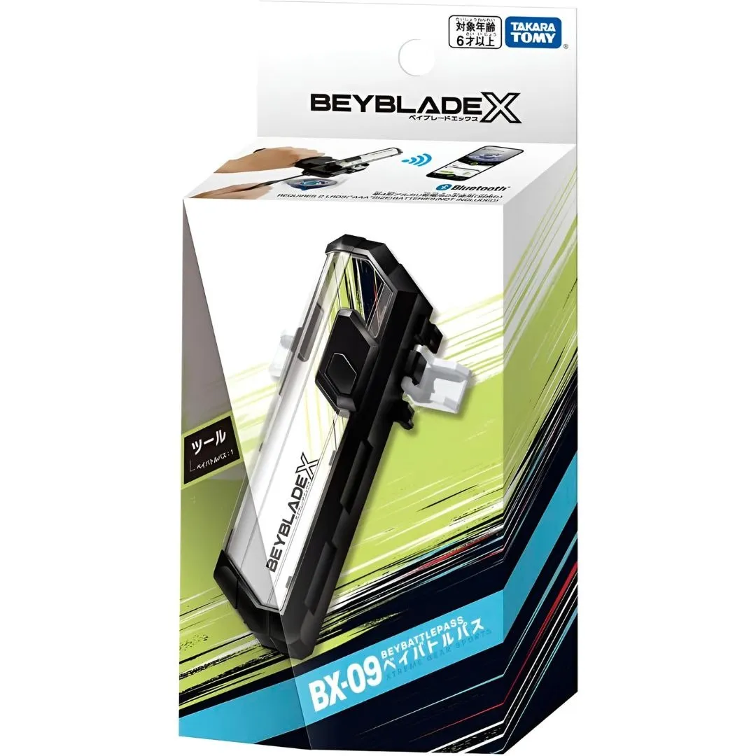Boite, BX-09 Beyblade X, Bey Battle Pass, mesurer puissance Beyblade, accessoire électronique Boite, BX-09 Beyblade X, Bey Battle Pass, mesurer puissance Beyblade, accessoire électronique