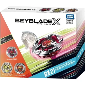 Boite carton,, BX-21 Hells Chain, Deck Set Beyblade X, Hells Chain 5-60HT