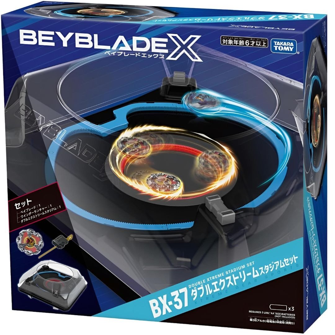 Boîte en carton, BX-37 Beyblade X, Double Xtreme Stadium Boîte en carton, BX-37 Beyblade X, Double Xtreme Stadium