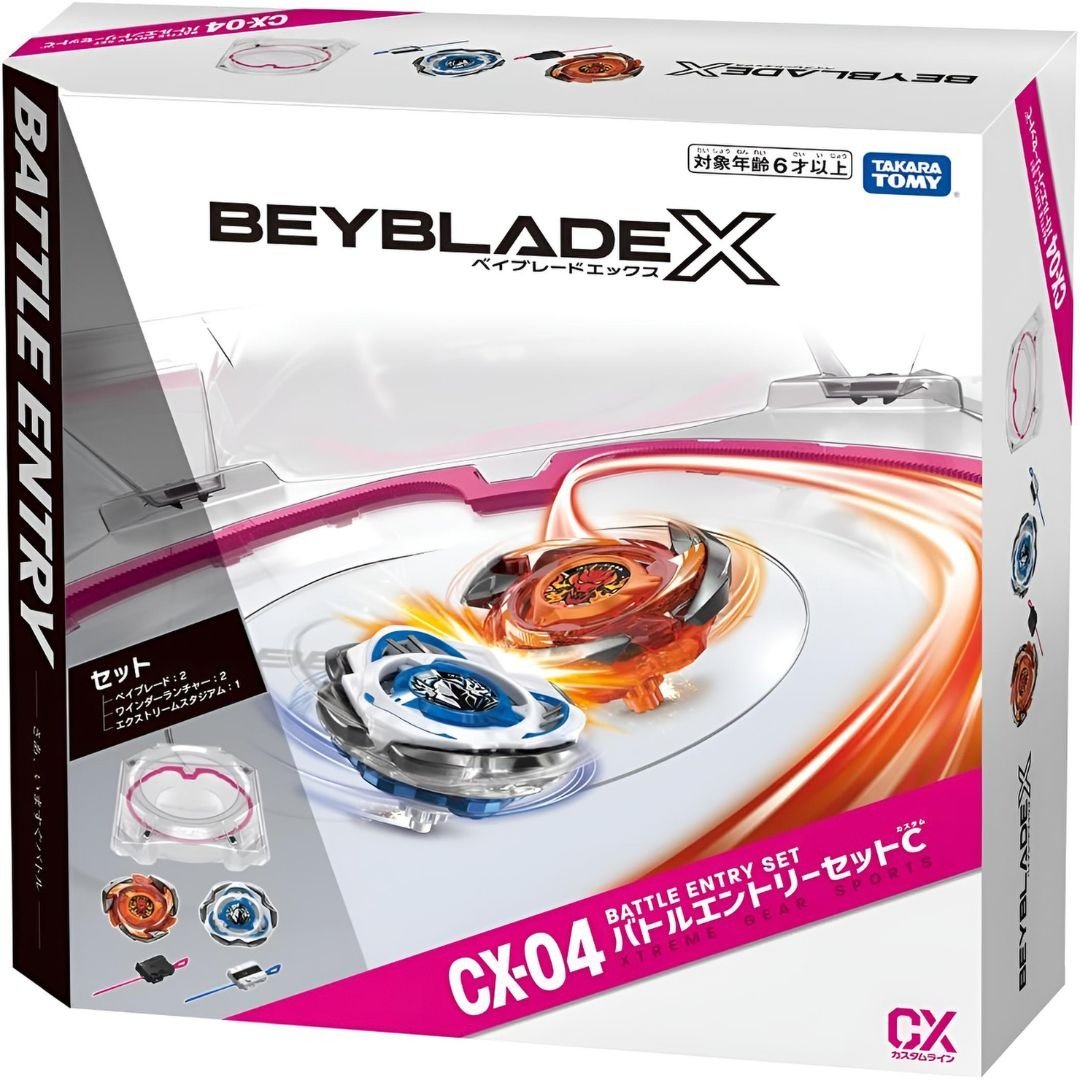 Carton, CX-04 Beyblade X, Battle Entry Set C Carton, CX-04 Beyblade X, Battle Entry Set C