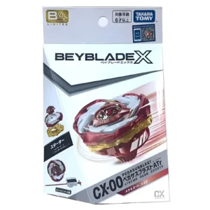 Carton emballage, CX-00 Pegasus Blast, Pegasus Blast Metal Coat Red, Beyblade X Limited