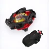Cobalt Dragoon Black, BX-00 Cobalt Dragoon, Beyblade X Metal Coat Black, Cobalt Dragoon Rare, Beyblade X rotation gauche limitée