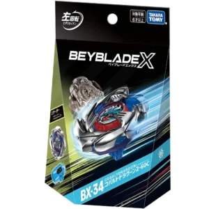 Emballage, BX-34 Cobalt Dragoon, Beyblade X rotation gauche, Cobalt Dragoon 2-60C