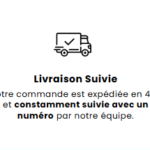 Livraison avec suivi