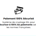 Paiement 100% sécurisé