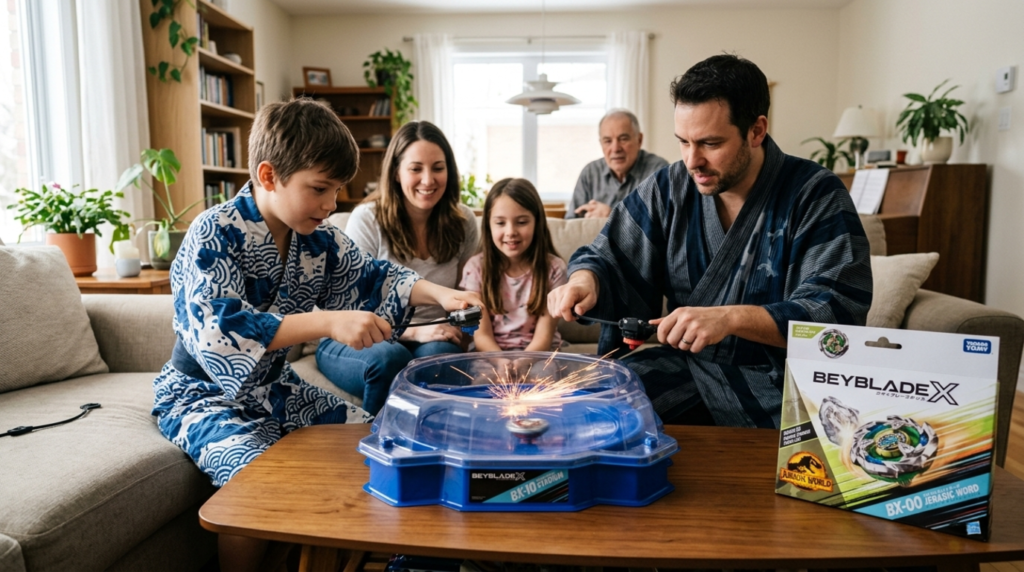 Beyblade X Starter Endurance, un jeu collectif familial