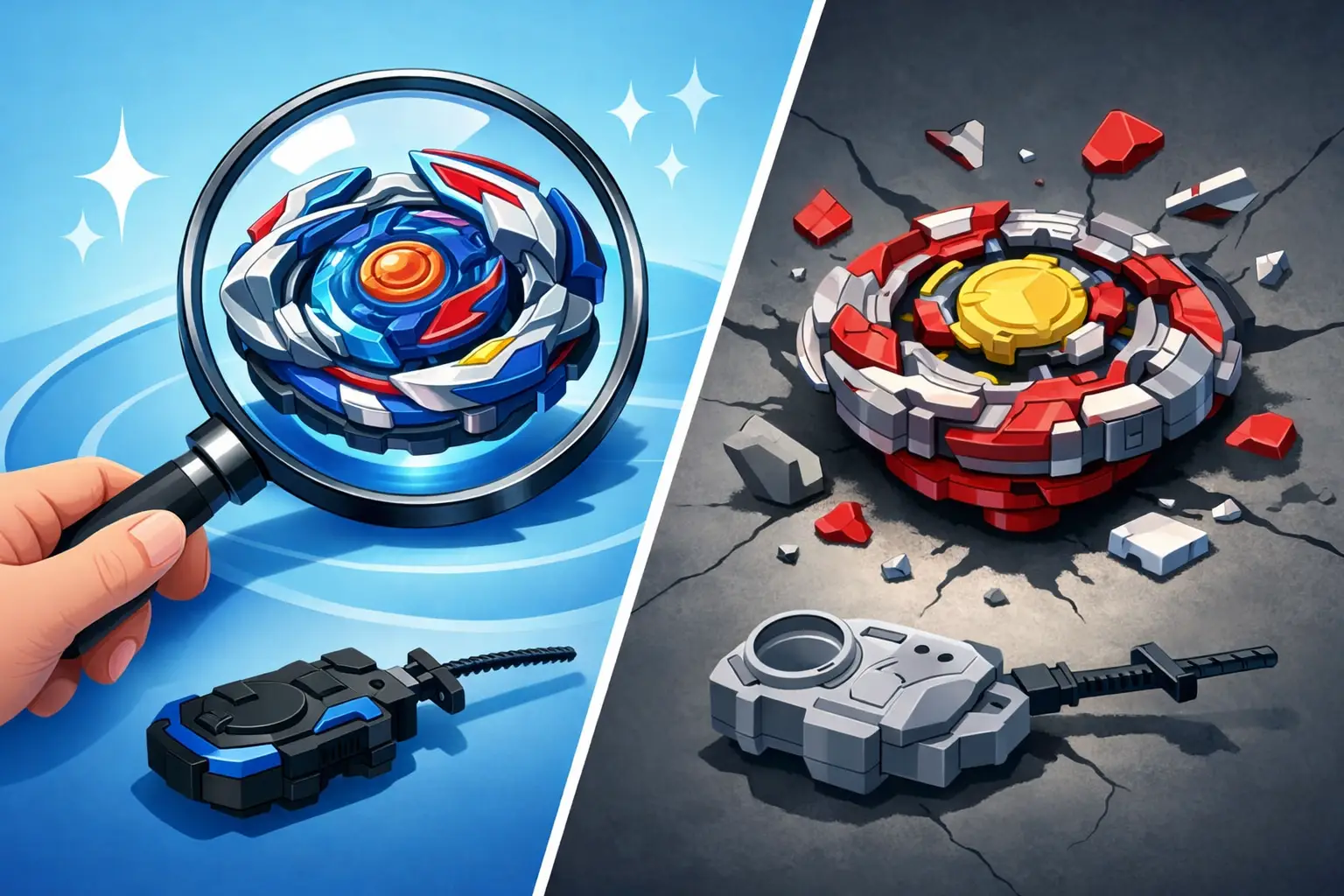 Comment éviter une fausse Beyblade