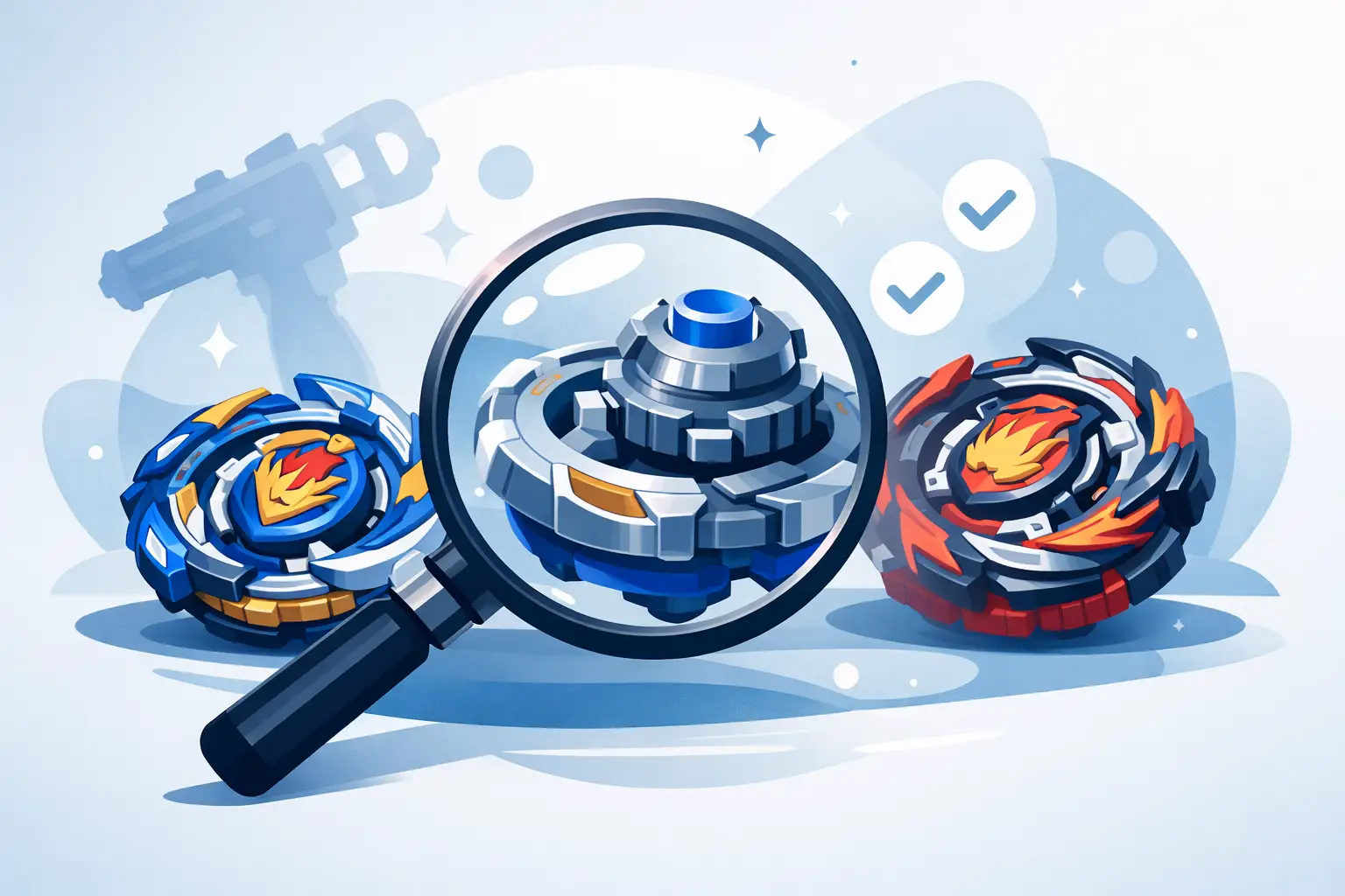 Comment reconnaître une Beyblade Takara Tomy