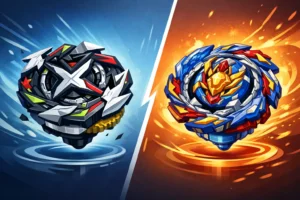 Différence Beyblade X et Burst