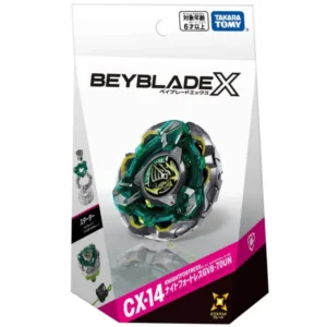 Beyblade X CX-15 Booster Ragna Rage FE4-55Y avec Lancer - Takara Tomy Original Japan Packaging