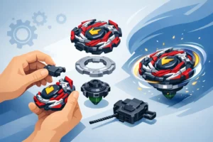 Comment assembler une toupie Beyblade X